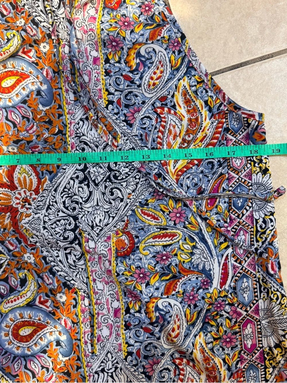 Cupshe Paisley Boho Halterneck Sleeveless Mini Dress Dress - Picture 9 of 10